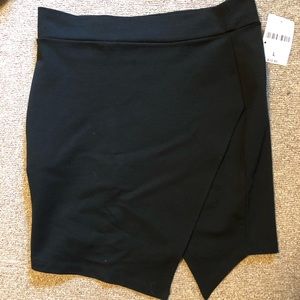Black pencil skirt
